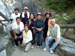 2008年10月　神戸　布引の滝＆ハーブ園ハイキング